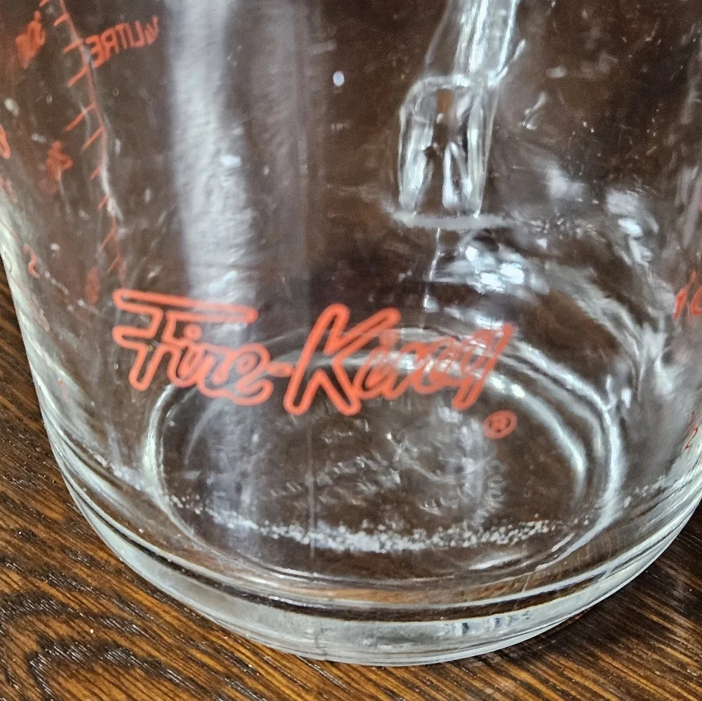 Fire King Anchor Hocking vintage measuring cup.